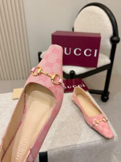 Alternative view of GUCCI Flats & Loafers Canvas (Pink) EU35-41 B60202606031146119