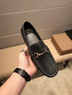 Alternative view of GUCCI Flats & Loafers Leather (Black) EU37-47 B10202606031153109