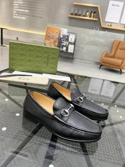 GUCCI Flats & Loafers Leather (Black) EU38-45 E90202606033163209