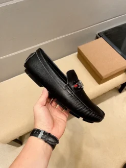 GUCCI Flats & Loafers Leather (Black-Red-Green) EU37-47 B10202606031152109