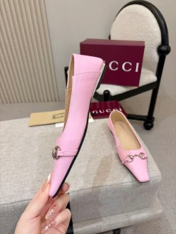 GUCCI Flats & Loafers Leather (Pink) EU35-41 B60202606031148119