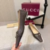 GUCCI Flats & Loafers Snake-effect Leather (Brown) EU35-41 B60202606031160119
