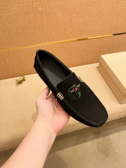 Alternative view of GUCCI Flats & Loafers Suede (Black-Gold-Green-Red) EU37-47 B0020260603116199
