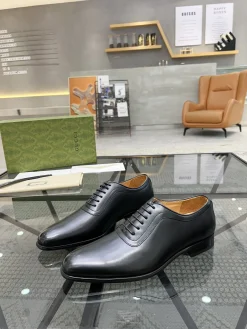 Alternative view of GUCCI Formal Shoes Leather (Black) EU39-44 E90202606033195209