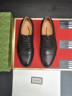 Alternative view of GUCCI Formal Shoes Leather (Black) EU39-46 C20202606031169139