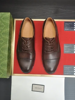 Alternative view of GUCCI Formal Shoes Leather (Brown) EU39-46 C20202606031171139