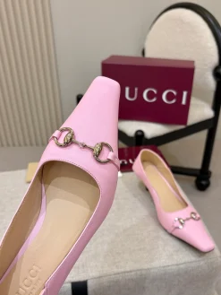 GUCCI Pumps & Heels Leather (Pink-Black) EU35-41 B70202606031196119