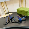 GUCCI Sandals & Mules Canvas (Blue-Red-Gold-Black) EU35-42 A5020260603120889
