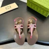 GUCCI Sandals & Mules Canvas-Leather (Pink-Brown-Red-Green-Silver) EU35-42 A5020260603121189