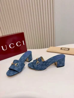 GUCCI Sandals & Mules Denim (Blue) EU35-43 A8020260603121599