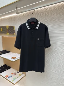 GUCCI Shirts & Polos Cotton (Black-White) XS-L A4520260613020089