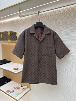 GUCCI Shirts & Polos Cotton (Brown) 44-50 B00202606130743109