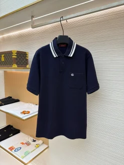 GUCCI Shirts & Polos Cotton (Navy-White) XS-L A4520260613020189