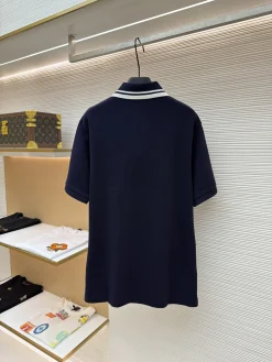 Alternative view of GUCCI Shirts & Polos Cotton (Navy-White) XS-L A4520260613020189