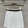 GUCCI Skirts & Dresses Knit (White-Red-Black) ONE SIZE D55202606010842179