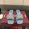 GUCCI Slides & Slippers Denim (Blue-Gold) EU35-42 B50202606031256119