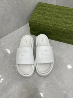 GUCCI Slides & Slippers Leather (White) EU35-43 A8020260603127499