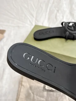 GUCCI Slides & Slippers Rubber (Black) EU35-42 A0020260603128669