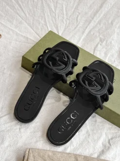 Alternative view of GUCCI Slides & Slippers Rubber (Black) EU35-42 A0020260603128669