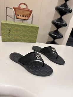 Alternative view of GUCCI Slides & Slippers Rubber (Black) EU35-45 A3020260603124779