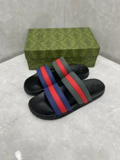 GUCCI Slides & Slippers Rubber (Black-Red-Blue-Green) EU36-46 A2020260603128979