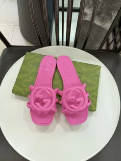 GUCCI Slides & Slippers Rubber (Pink) EU35-42 A0020260603129769