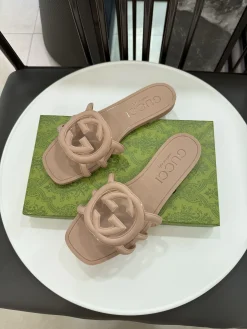 Alternative view of GUCCI Slides & Slippers Rubber (Pink) EU35-42 A0020260603131169