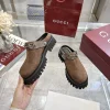 GUCCI Slides & Slippers Suede (Brown-Black) EU36-42 B30202606031305109