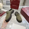 GUCCI Slides & Slippers Suede (Green-Black) EU36-42 B30202606031308109