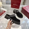 GUCCI Slides & Slippers Suede-Leather (Black) EU36-42 B30202606031303109
