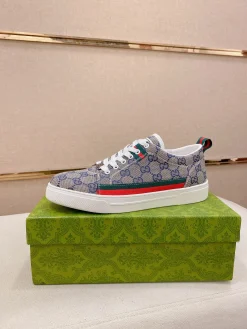 GUCCI Sneakers & Trainers Canvas (Blue-Red-Green-White) EU38-45 B0020260603133899