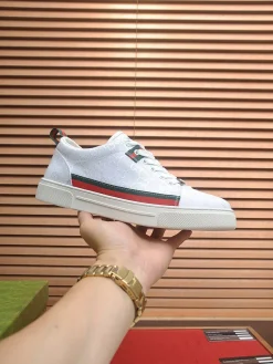 Alternative view of GUCCI Sneakers & Trainers Canvas (White) EU38-45 B0020260603136399