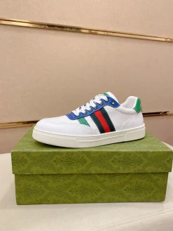 GUCCI Sneakers & Trainers Leather (White-Red-Green-Blue) EU38-44 B10202606031328109