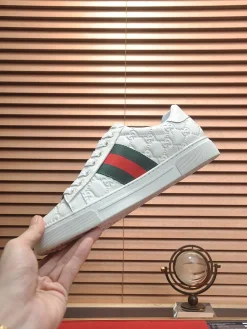GUCCI Sneakers & Trainers Leather (White-Red-Green) EU38-45 B10202606031369109