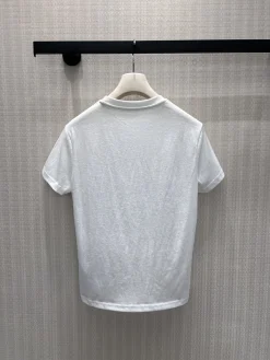 Alternative view of GUCCI T-shirts & Vests Cotton (White-Multicolor) S-M-L A8520260601004499