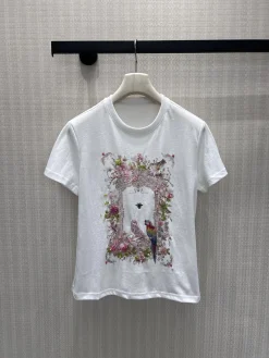 GUCCI T-shirts & Vests Cotton (White-Pink-Blue-Red-Green) S-M-L A8520260601004399