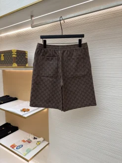 Alternative view of GUCCI Trousers & Shorts Cotton (Brown) 44-50 A9020260613074499