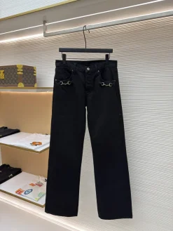 GUCCI Trousers & Shorts Denim (Black) B40202606131286119