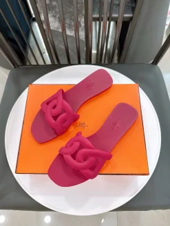 HERMES Slides & Slippers Rubber (Pink) EU36-41 I020260603160569