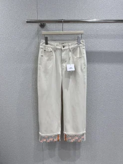 HERMES Trousers & Shorts Cotton (White) S-L A9520260601175899