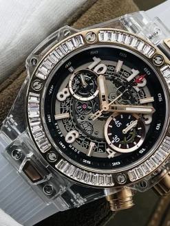 Alternative view of HUBLOT Big Bang Automatic 411JX4802RT (Black Dial) 45mm HB B250202606040131709