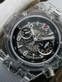 Alternative view of HUBLOT Big Bang Automatic 411JX4802RT (Black Dial) 45mm TW A950202606040335619