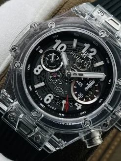 Alternative view of HUBLOT Big Bang Automatic 411JX4802RT (Black Dial) 45mm TW A950202606040343619
