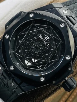 Alternative view of HUBLOT Big Bang Automatic 415NX1112VRMXM16 (Black Dial) 45mm HB A700202606040105549