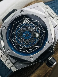 Alternative view of HUBLOT Big Bang Automatic 415NX1112VRMXM16 (Blue Dial) 45mm HB A600202606040436519