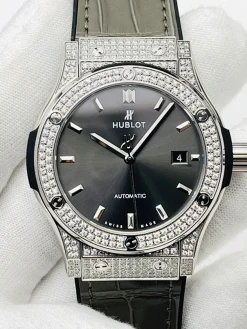 Alternative view of HUBLOT Big Bang Automatic Sang Bleu 415NX1112VRMXM16 (Black Dial) 42mm HB B200202606040104689