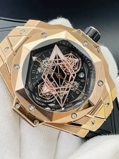 Alternative view of HUBLOT Big Bang Automatic Sang Bleu II (Black Dial) 45mm HB B300202606040334719