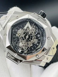 Alternative view of HUBLOT Big Bang Automatic Sang Bleu II (Black Dial) 45mm HB F25202606040342239