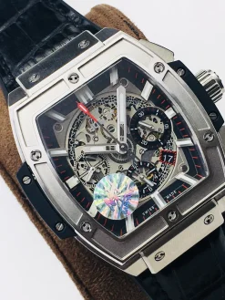 Alternative view of HUBLOT Big Bang Automatic (Silver-Black Dial) 42mm V2 A600202606040428519