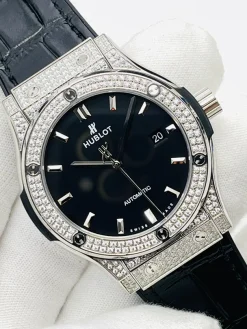 HUBLOT Classic Fusion Automatic 415NX1112VRMXM16 (Black Dial) 42mm HB B200202606040098689